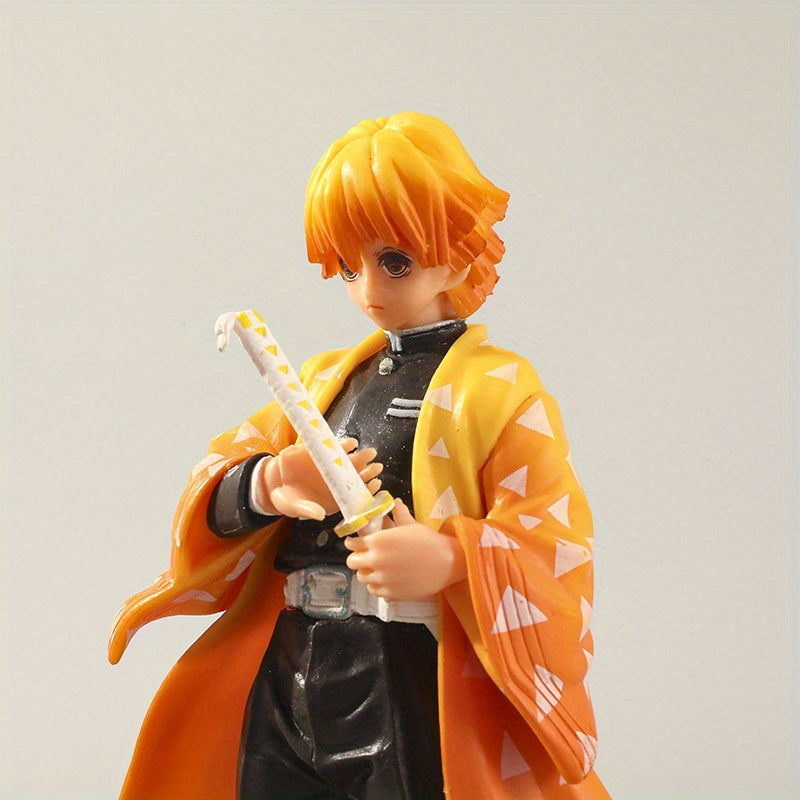 BANDAI Anime Demon Slayer Zenitsu Agatsuma Collectible Figurines