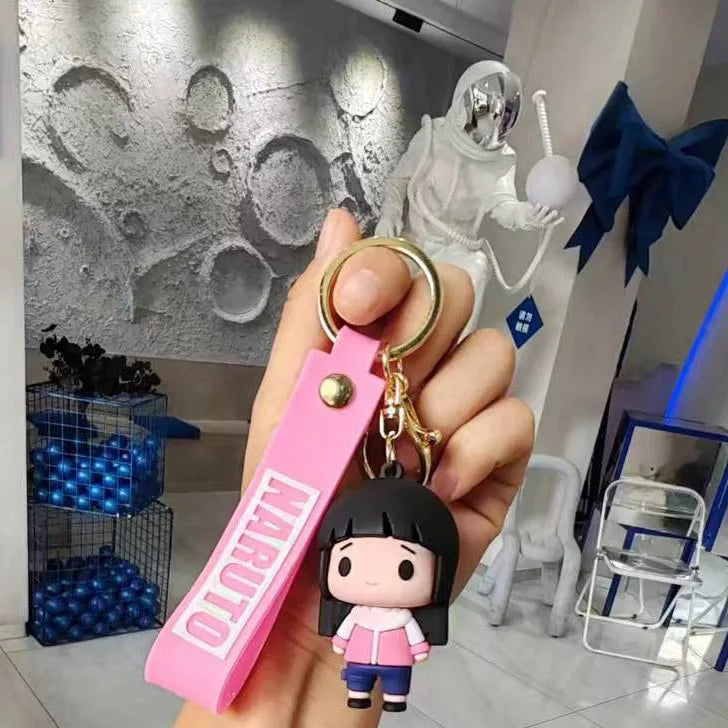 NARUTO Anime PVC Keychain - Character Figures Bag Accessory
