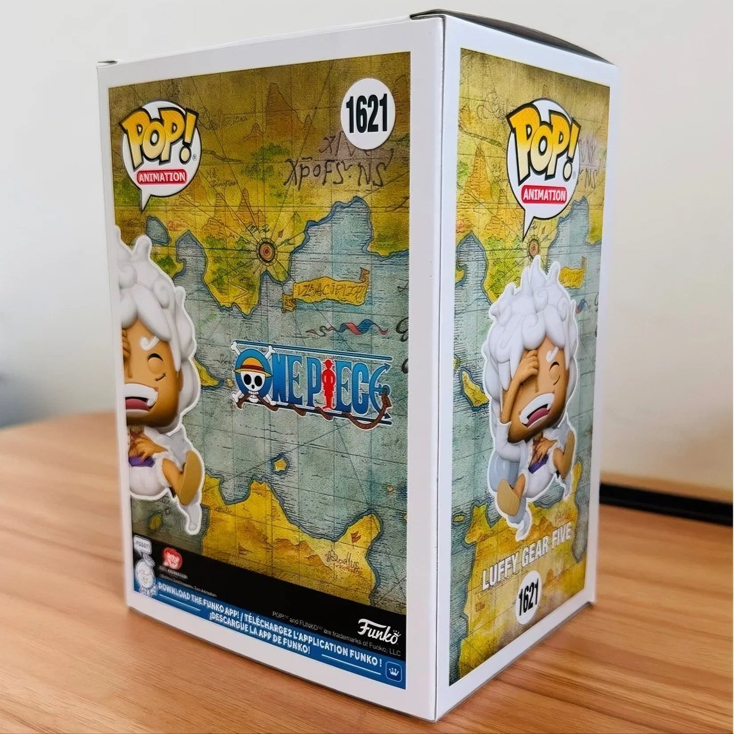 Funko Pop Vinyl Figure Collectible Limited Edition One Piece Figure Luffy Gear Five #1621 (Laughing)