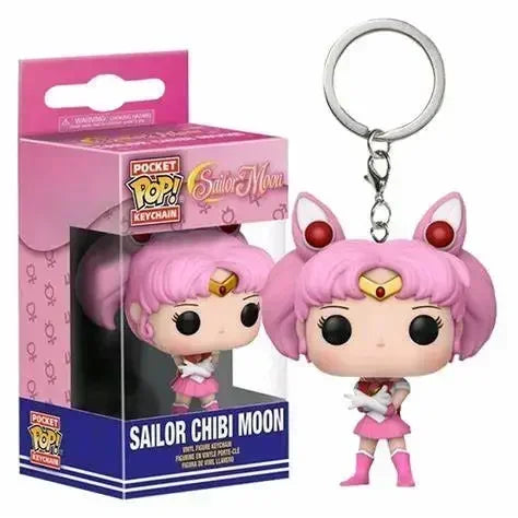 Sailor Moon & Sailor Chibi Moon Pocket Keychain Funko Pop