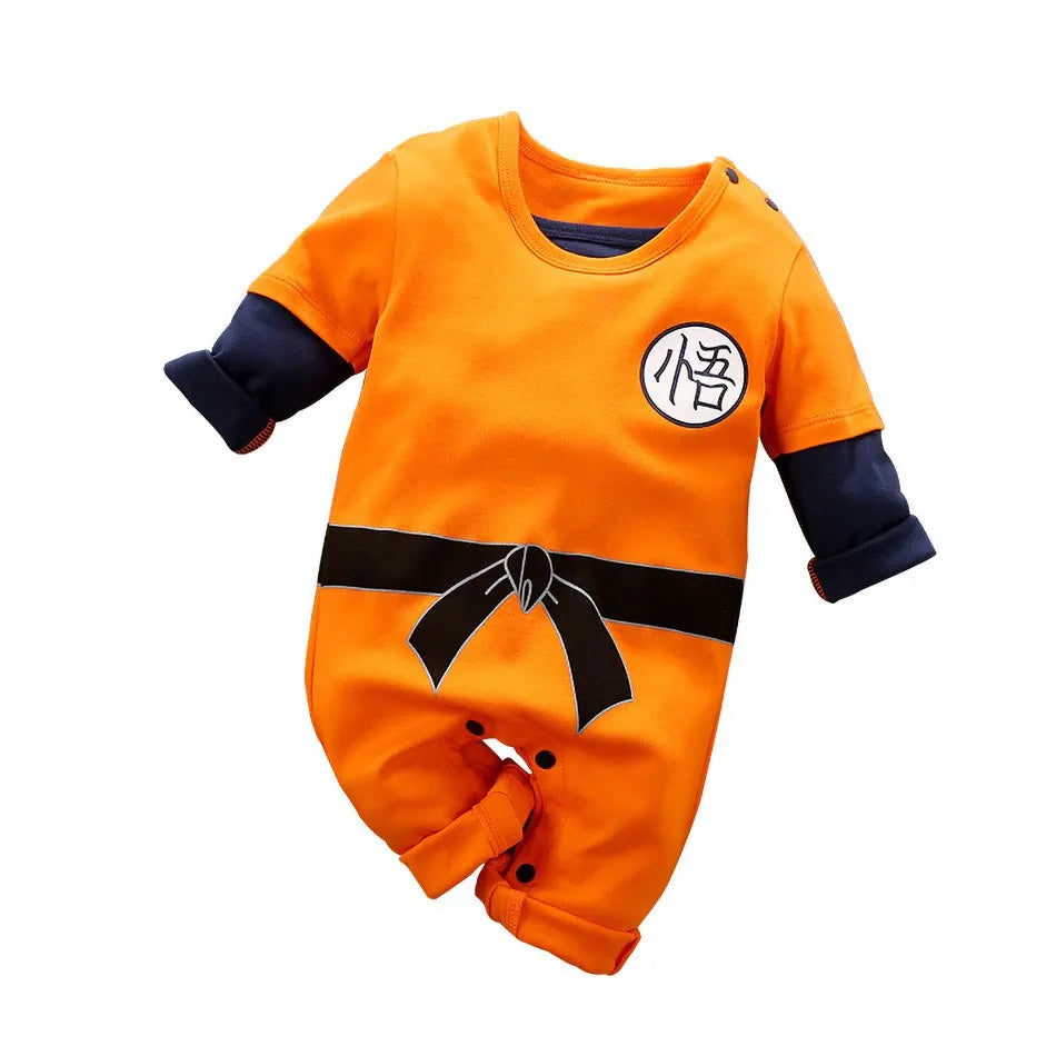 Baby Cotton 0-18 Month Print Anime Clothes