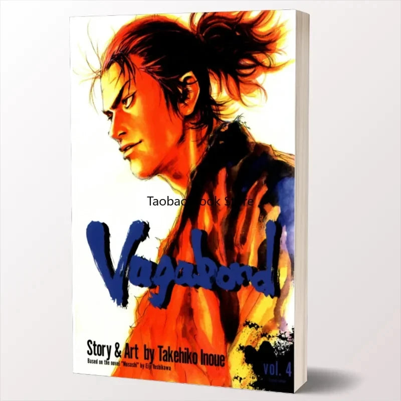Anime Vagabond Volume 1-3 Miyamoto Musashi Japanese Teen Mystery Romance English Comic Book Manga Book English Version