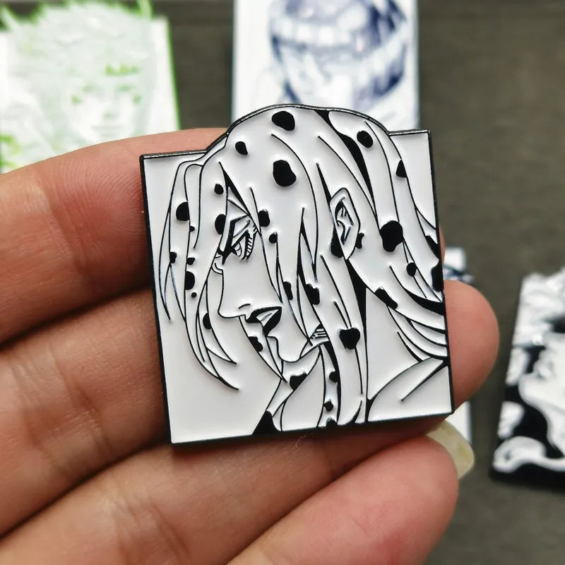 JoJo's Bizarre Adventure Enamel Pin - Metal Badge Brooch Anime Jewelry