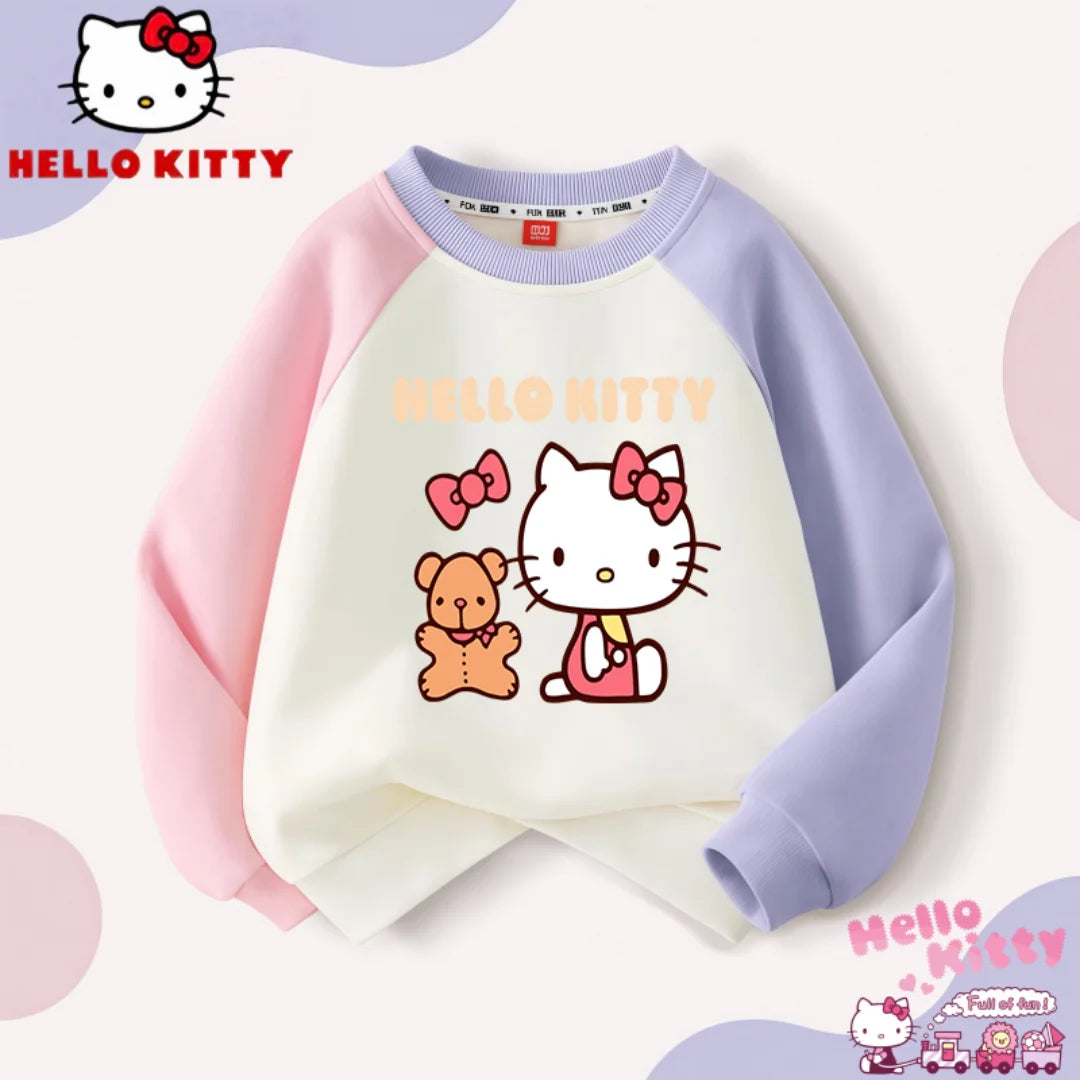 Hello Kitty Girls Pullover Hoodies