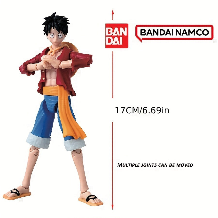 Monkey D. Luffy Anime Action Figure - Genuine Bandai Collectible