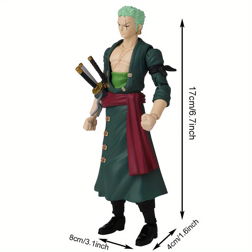 BANDAI One Piece Character Zoro Action Figure