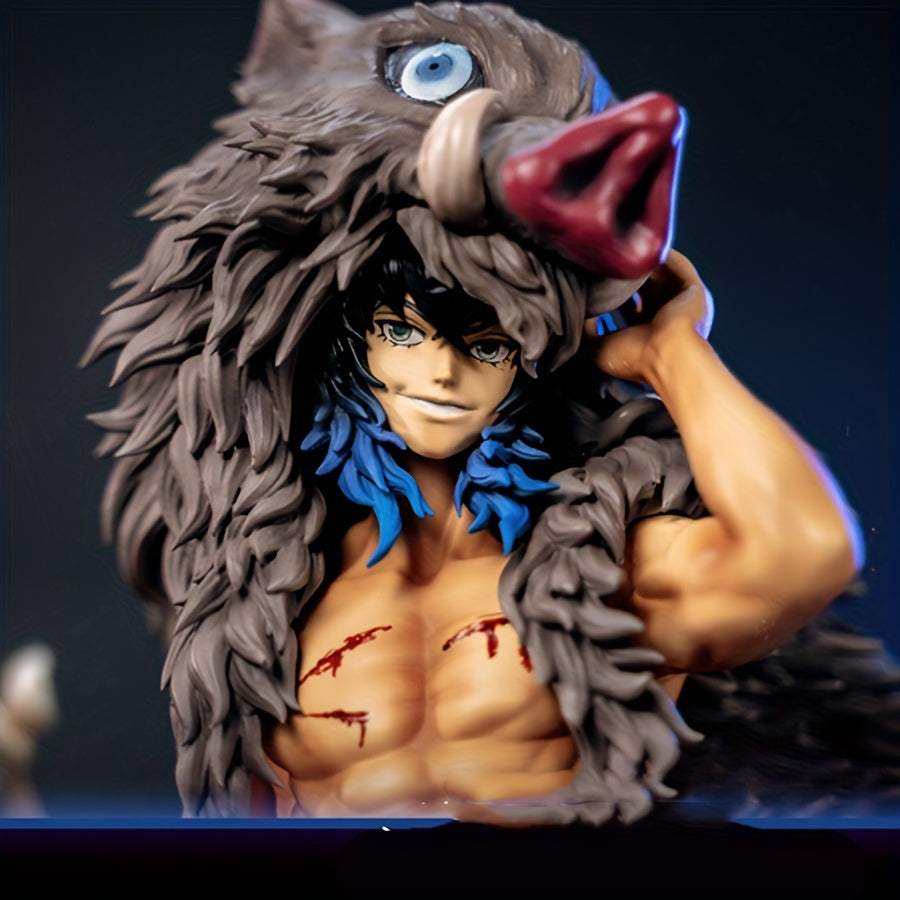 Demon Slayer Inosuke Hashibira Figure - Pig Head PVC Statue BANDAI
