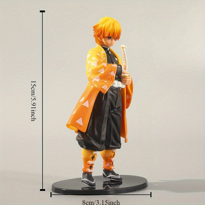 BANDAI Anime Demon Slayer Zenitsu Agatsuma Collectible Figurines