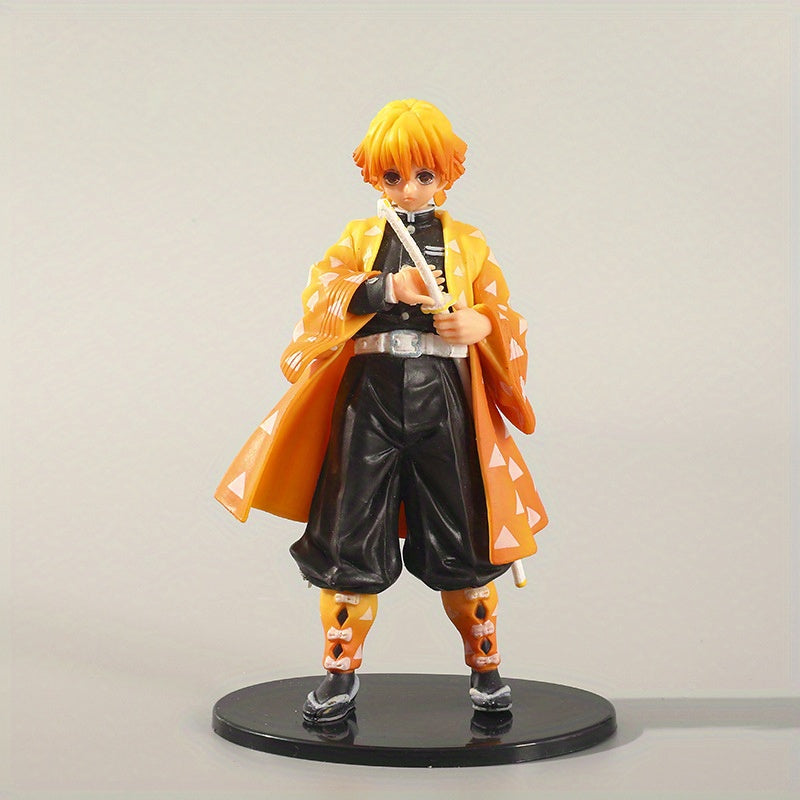 BANDAI Anime Demon Slayer Zenitsu Agatsuma Collectible Figurines