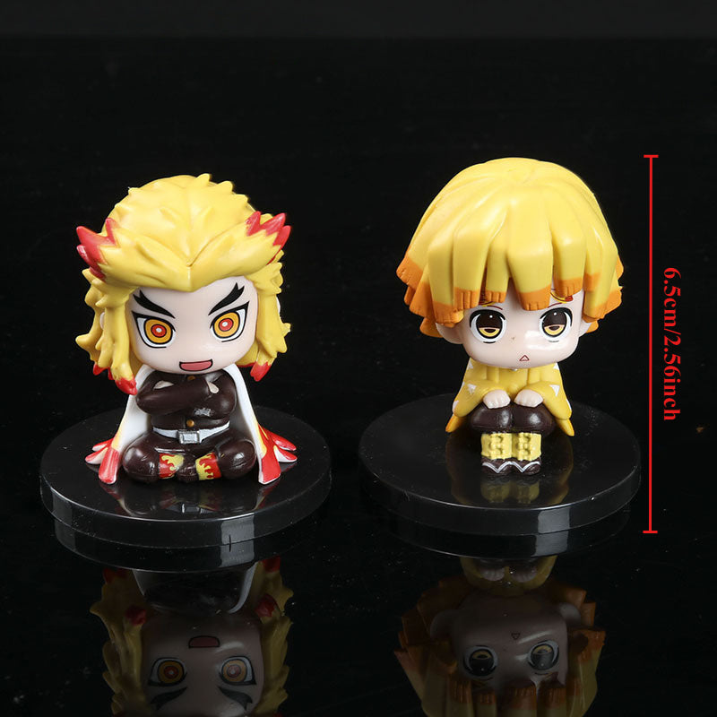 Demon Slayer Figure Set - Kokushibo, Tanjiro, Nezuko & More BANDAI Collectibles