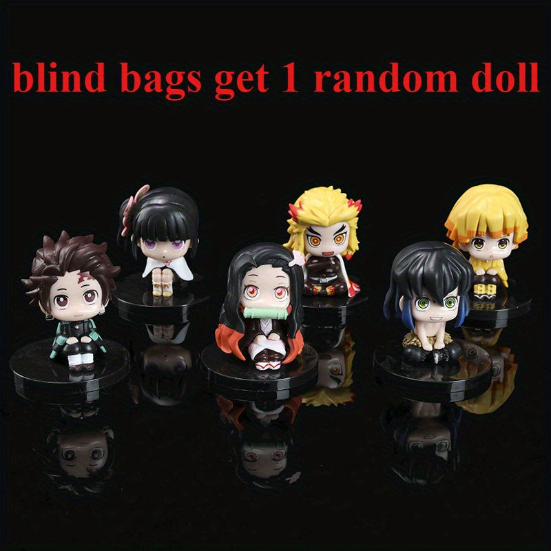 Demon Slayer Figure Set - Kokushibo, Tanjiro, Nezuko & More BANDAI Collectibles