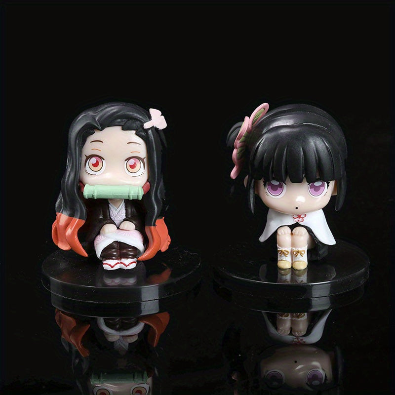 Demon Slayer Figure Set - Kokushibo, Tanjiro, Nezuko & More BANDAI Collectibles
