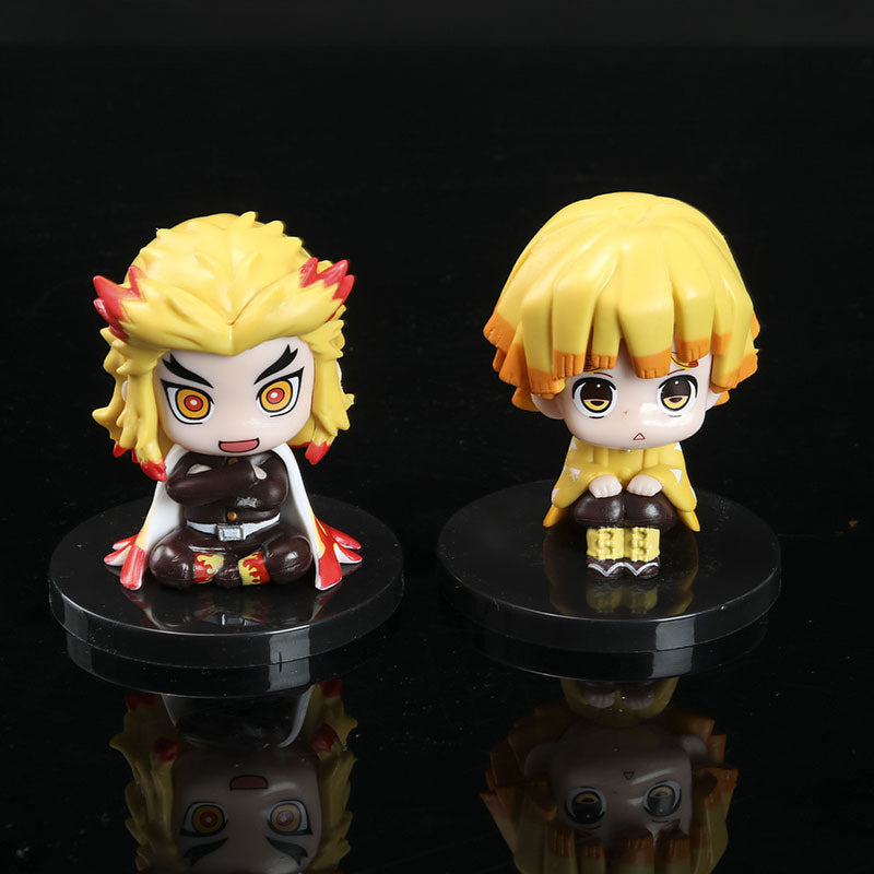 Demon Slayer Figure Set - Kokushibo, Tanjiro, Nezuko & More BANDAI Collectibles