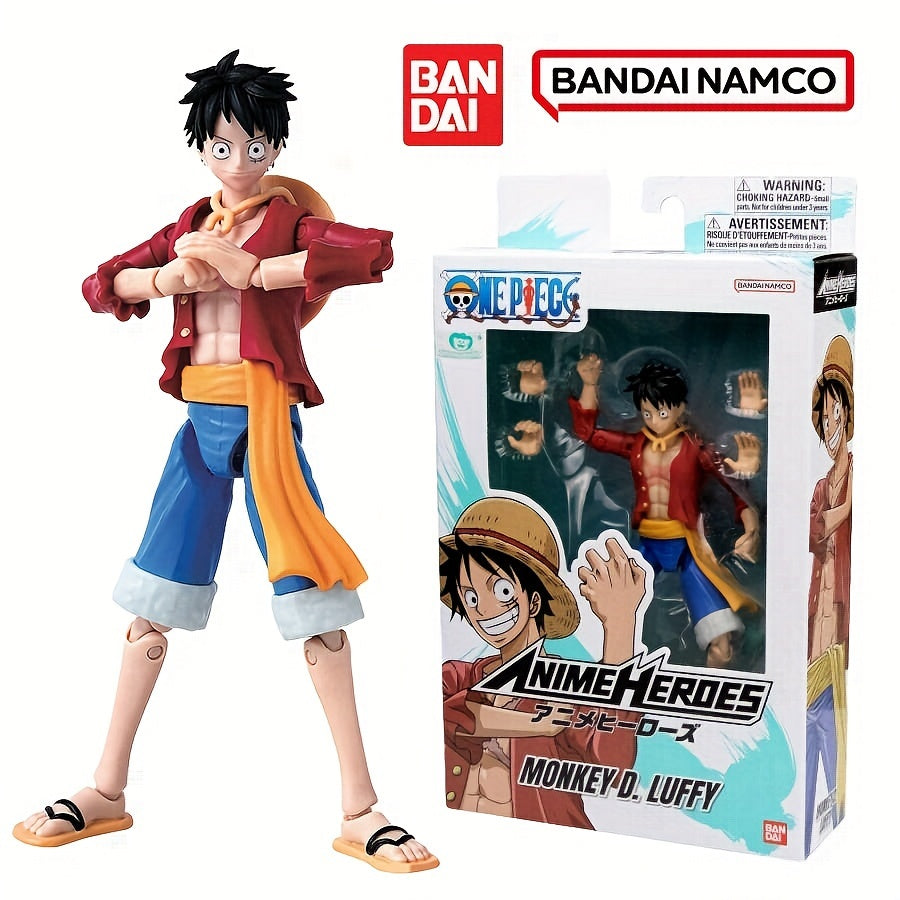 Monkey D. Luffy Anime Action Figure - Genuine Bandai Collectible