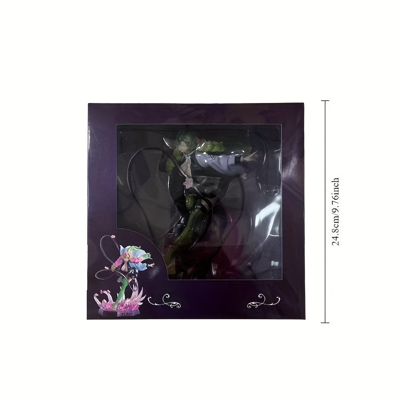 BANDAI Authentic Mitsuri Kanroji Figurine, Love Pillar Demon Slayer PVC Statue