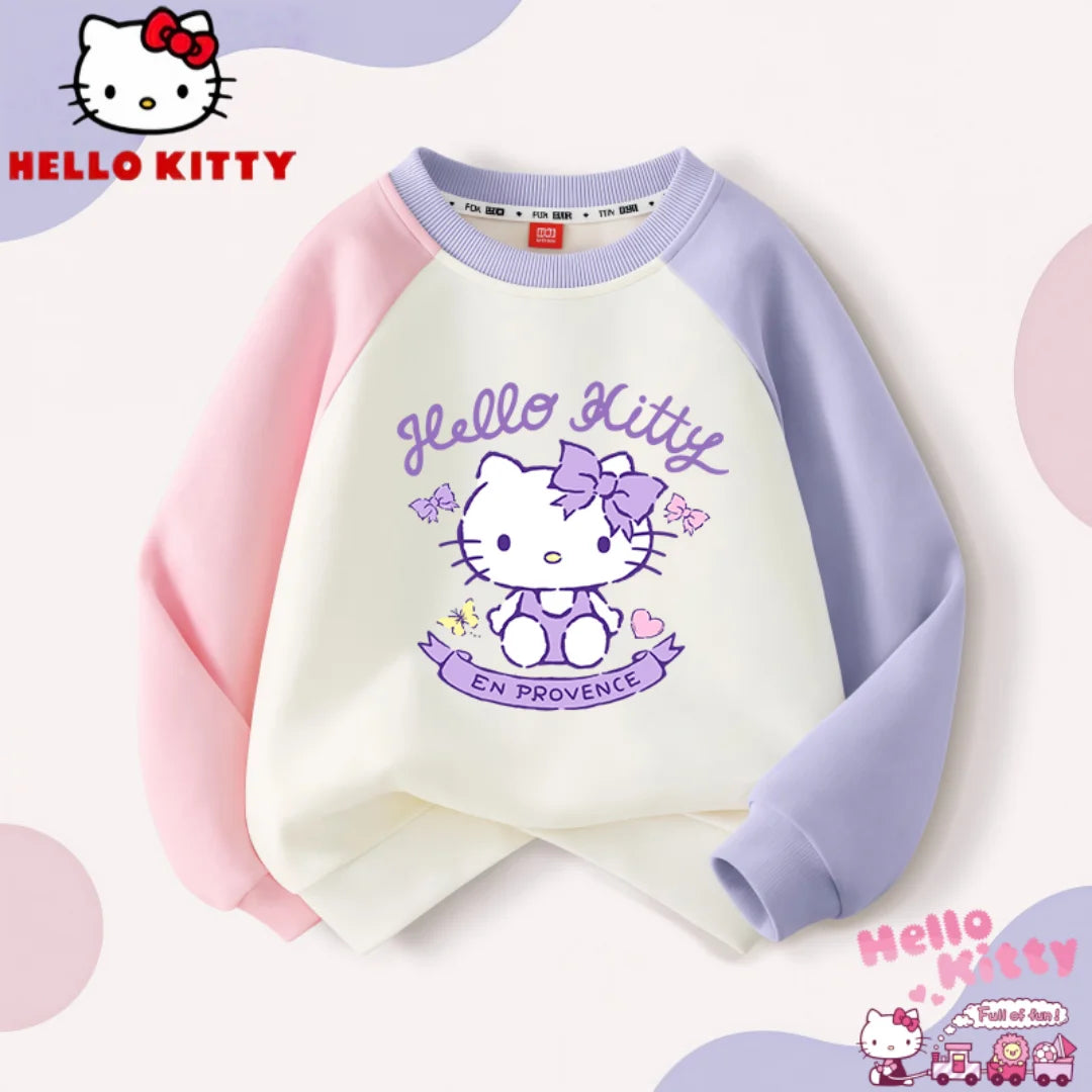 Hello Kitty Girls Pullover Hoodies