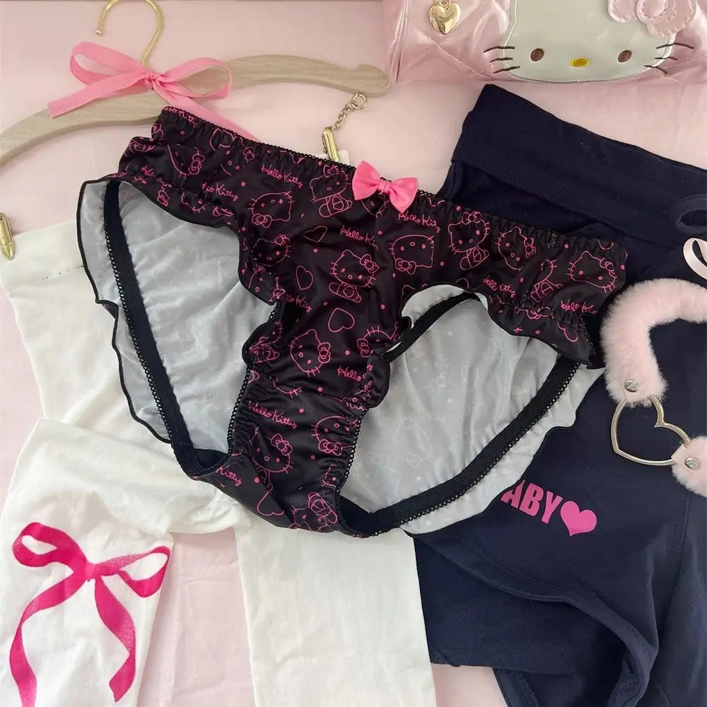 Sanrio Kawaii Cute Pink Hello Kitty Sexy Briefs