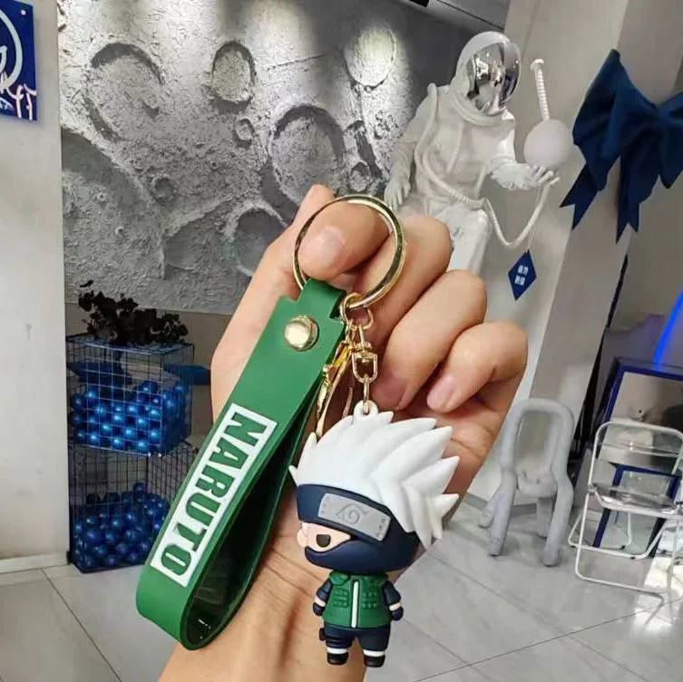 NARUTO Anime PVC Keychain - Character Figures Bag Accessory