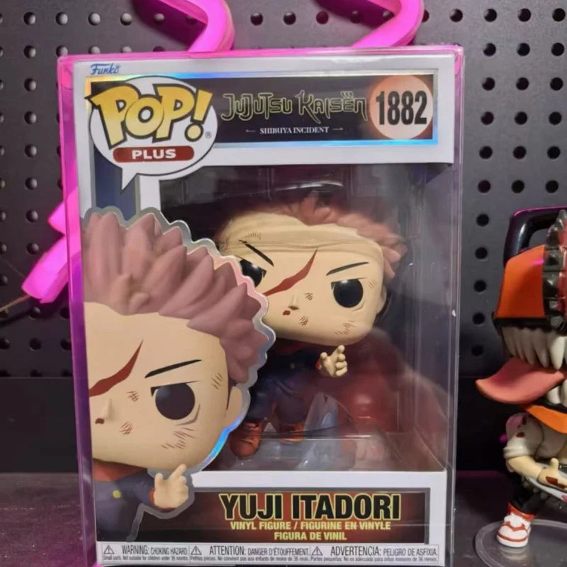 Funko Pop Limited Edition Jujutsu Kaisen Satoru Gojo Yuji Itadori Model 1885 1882