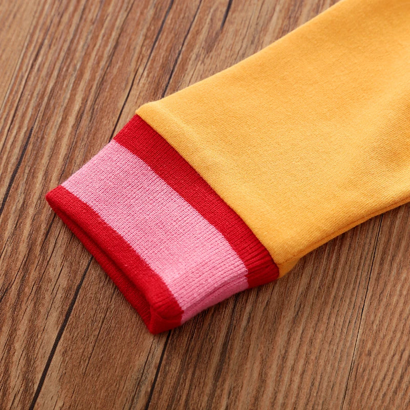 Infant Jumpsuits 0-18m Cotton Round Neck Long-Sleeved