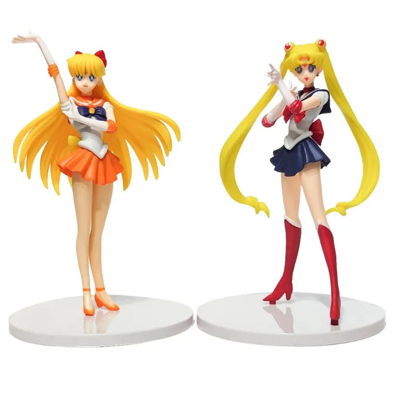 Sailor Moon PVC 5 piece set of statues 17cm