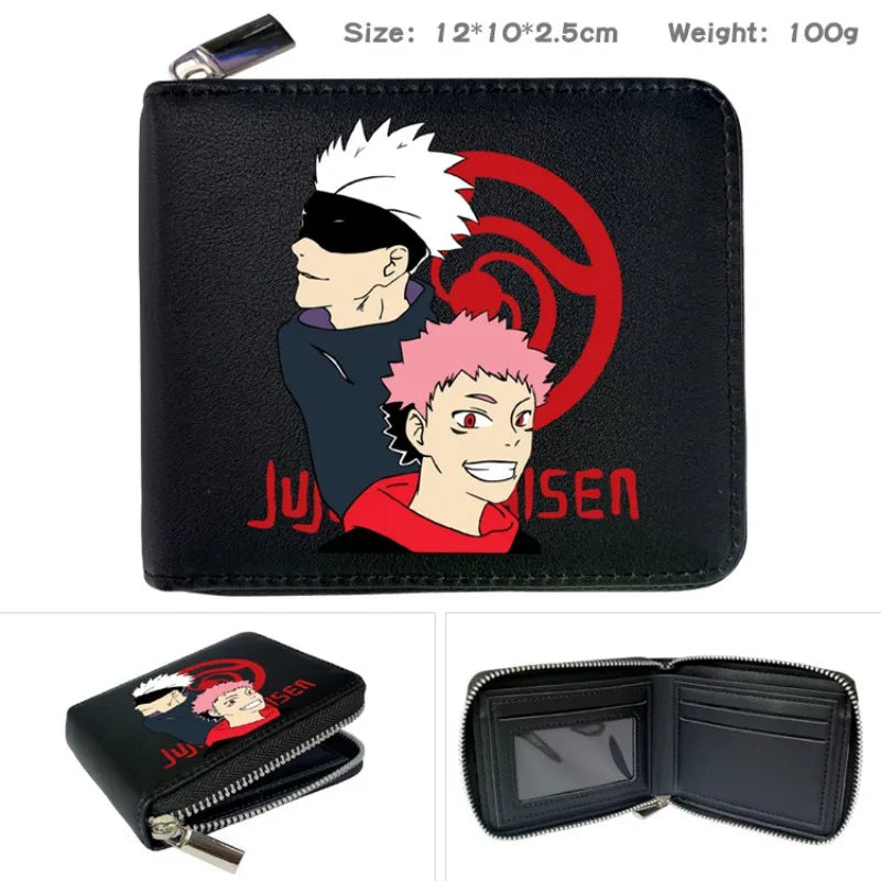 Jujutsu Kaisen High Quality PU Leather Large Capacity Wallets