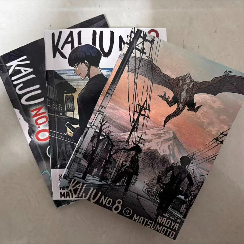 Comics  Kaiju No. 8 | Monster #8 Manga Book Vol 1-12 Kafka Hibino, Reno Ichikawa. Action, Adventure Comic English Version