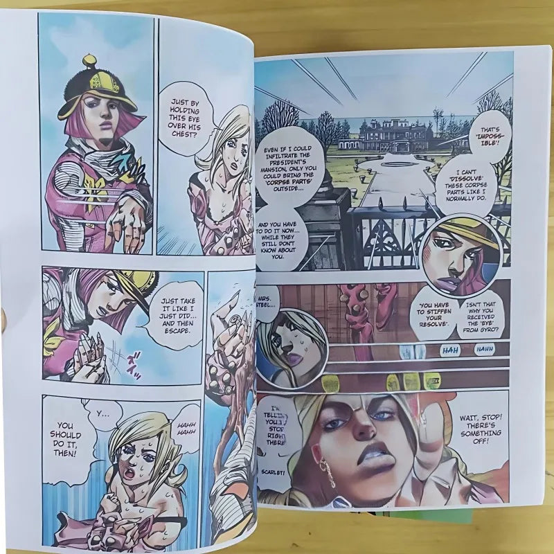 JOJO's Bizarre Adventure Part 7 Vol.13-24 Steel Ball Run Manga English Version