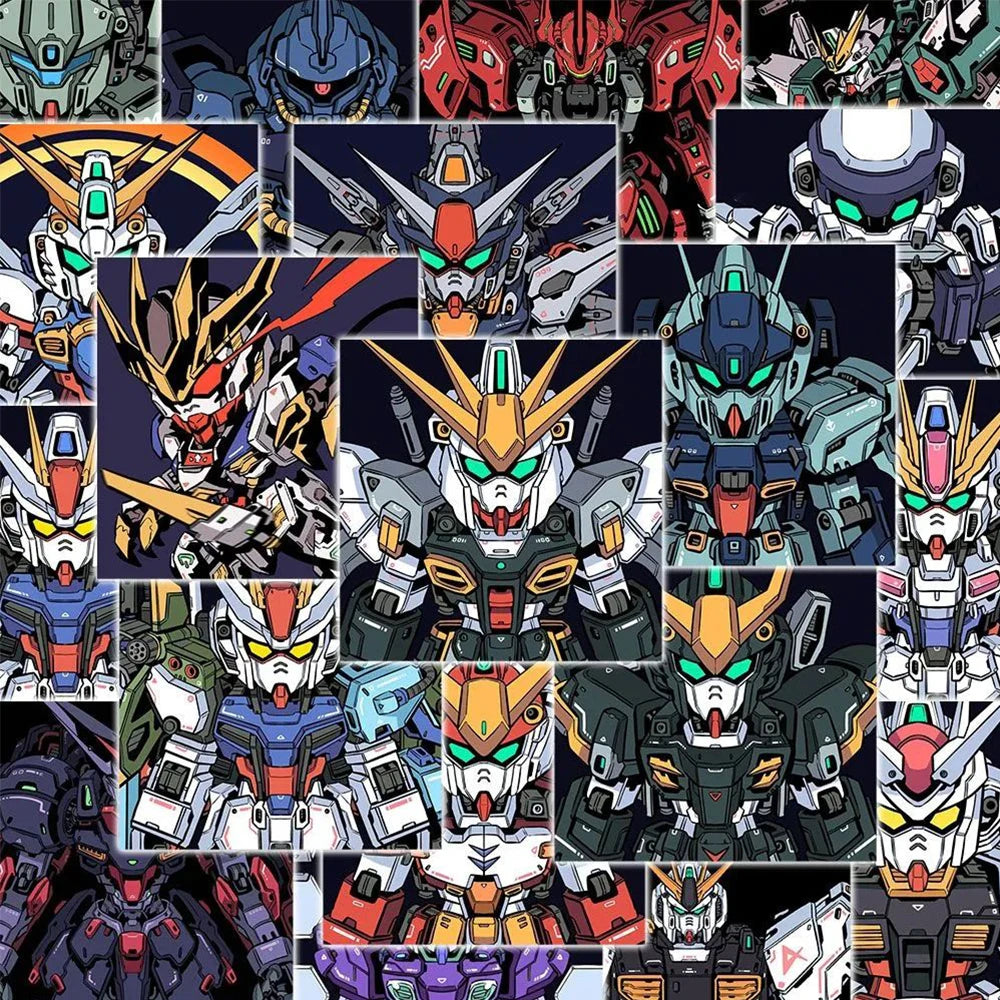 GUNDAM Stickers 10/30/63pcs