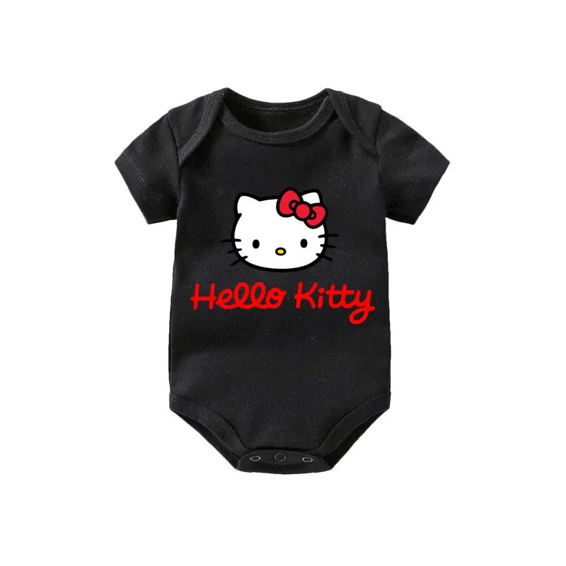 Baby Romper 0-2 Years Boy Girl Cotton Summer Short Sleeve Hello Kitty Clothes