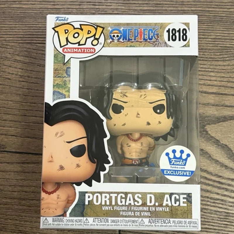 Luffy One Piece Funko Pop Zoro Nami Figurine Collectible Model Ornament Usopp Vinyl Handmade Gifts Desktop Decoration Toys