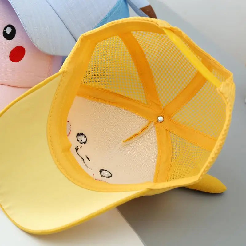 Pokemon Kids Cap with Pikachu Face and Ears