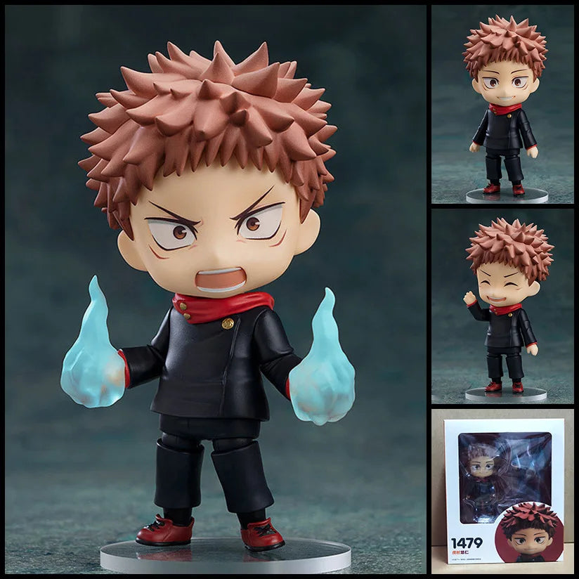Poseable Figure Anime Collectible: Demon Slayer Nezuko Kamado, Jujutsu Kaisen Gojo Satoru Clay