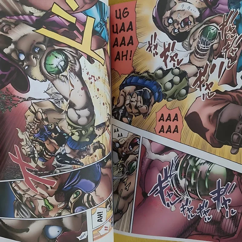 JOJO's Bizarre Adventure Part 7 Steel Ball Run Vol.1-3 Manga Book Japanese Youth Comic Books English Version