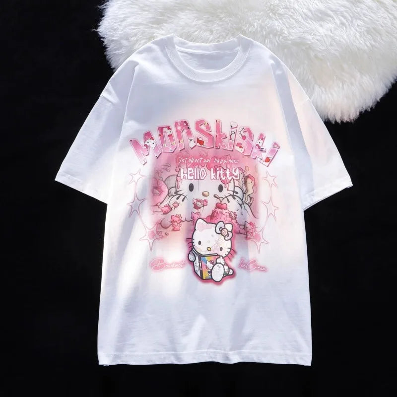 Hello Kitty Cotton Short Sleeve T-Shirt