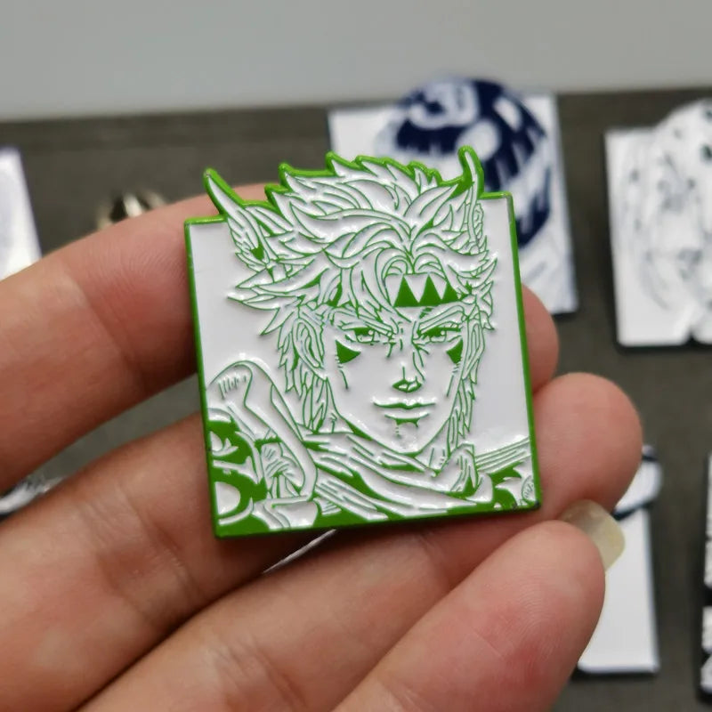 JoJo's Bizarre Adventure Enamel Pin - Metal Badge Brooch Anime Jewelry