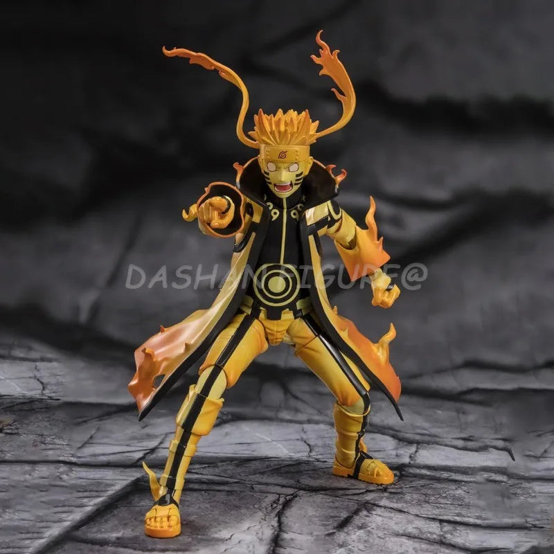 NARUTO Shippuden Uzumaki Naruto Action Figure 16cm - Kurama & Rasengan Model