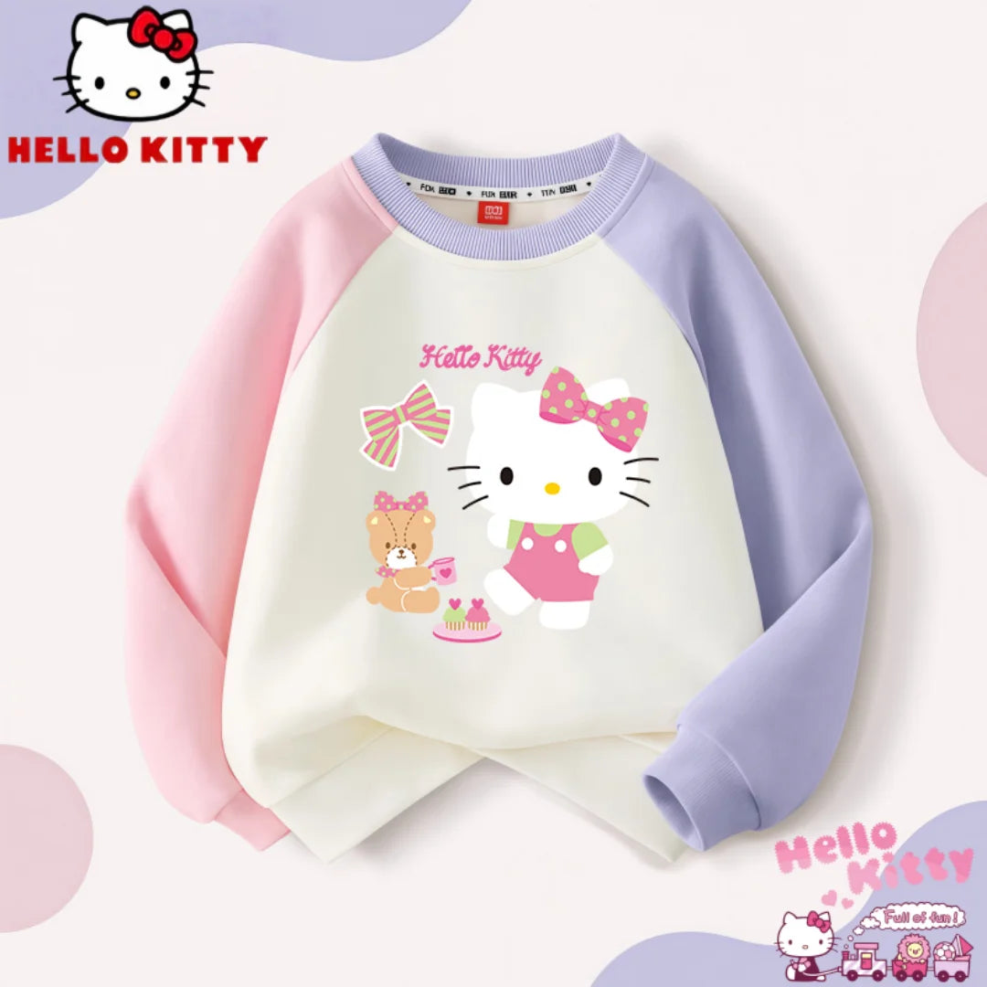 Hello Kitty Girls Pullover Hoodies