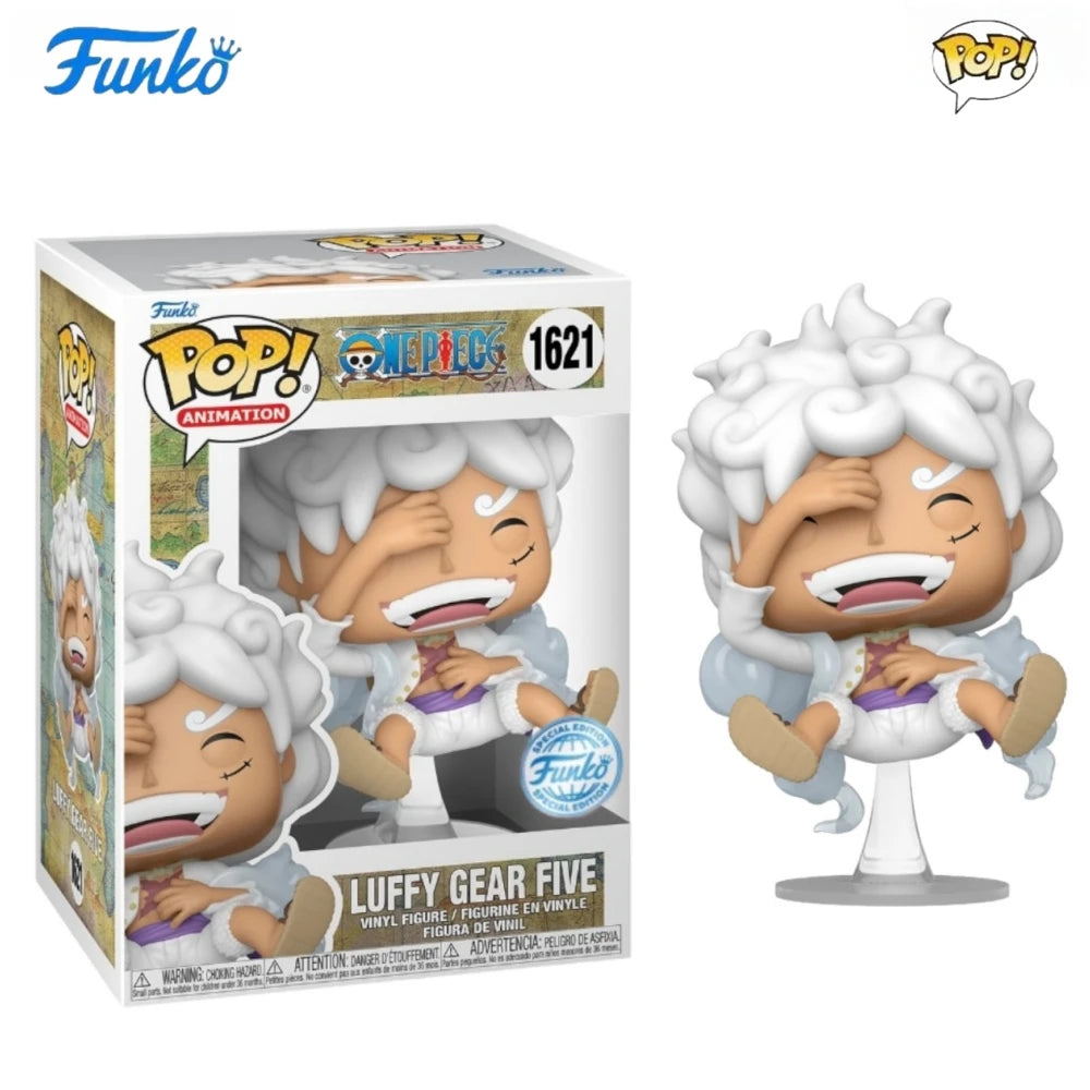 Funko Pop Vinyl Figure Collectible Limited Edition One Piece Figure Luffy Gear Five #1621 (Laughing)