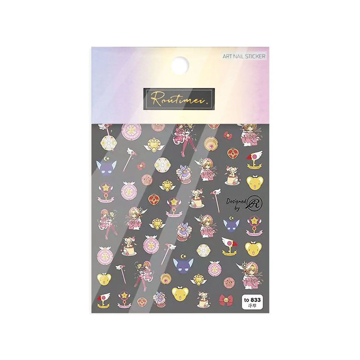 New Sailor Moon Luna Mizuno Ami Tsukino Usagi Sweet Cute Waterproof Nail Art Patch Creative Simple Cartoon Nail Decoration Gift