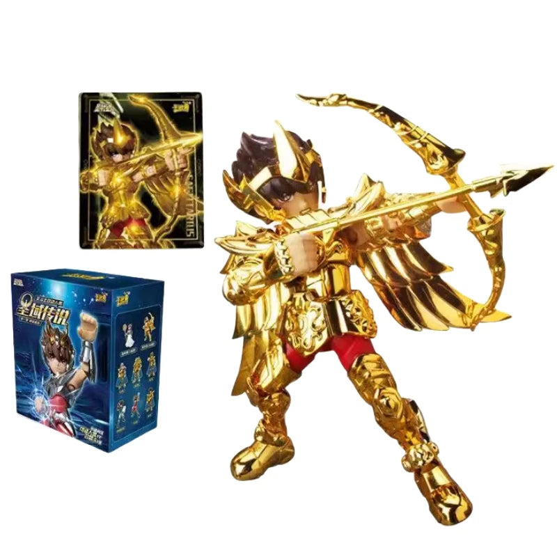 Saint Seiya Building Blocks Sanctuary Legend 1 Pegasus Athena Aries Leo Movable Assembly Model Kit