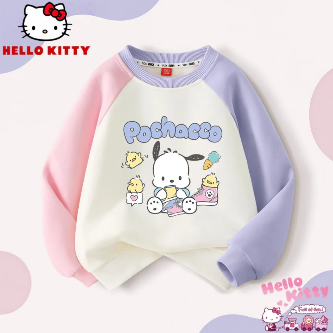 Hello Kitty Girls Pullover Hoodies