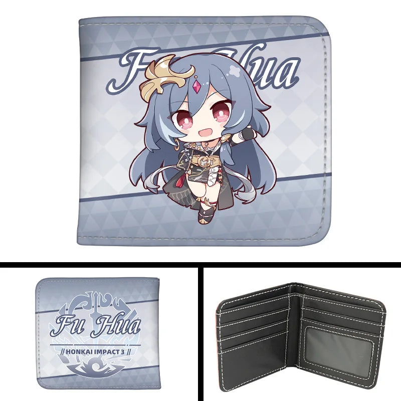 New Kimetsu No Yaiba Fashion Anime Cartoon Wallets Demon Slayer Kamado Nezuko Coin Purses Handbag Casual Card Kids Birthday Gift