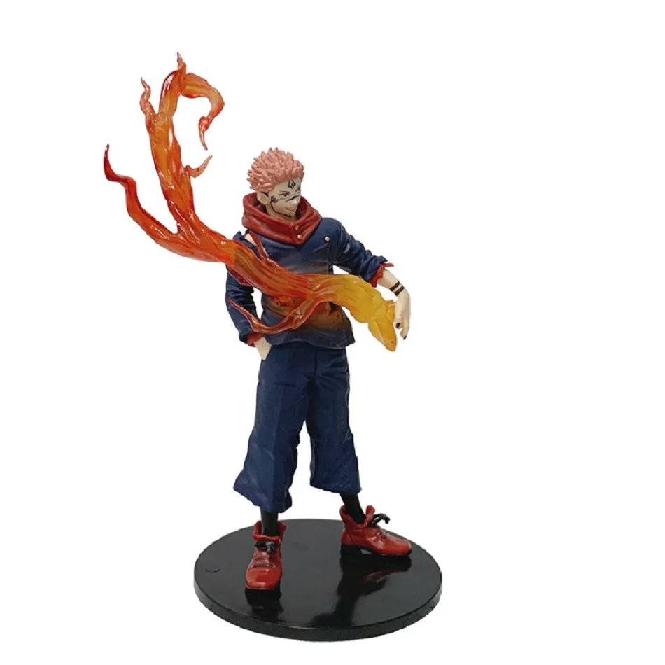 Jujutsu Kaisen Anime Character Ryomen Sukuna Gojo Satoru Statue 21cm