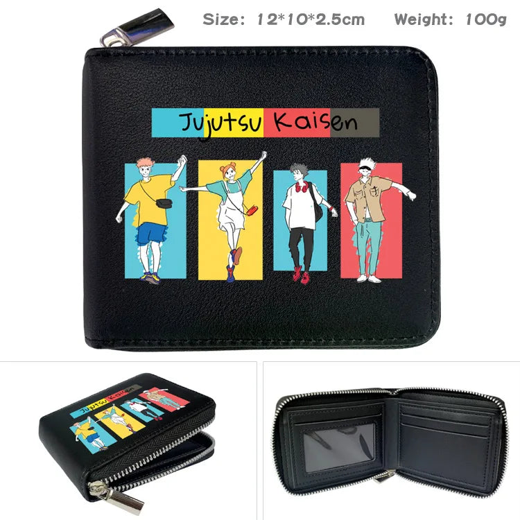 Jujutsu Kaisen High Quality PU Leather Large Capacity Wallets