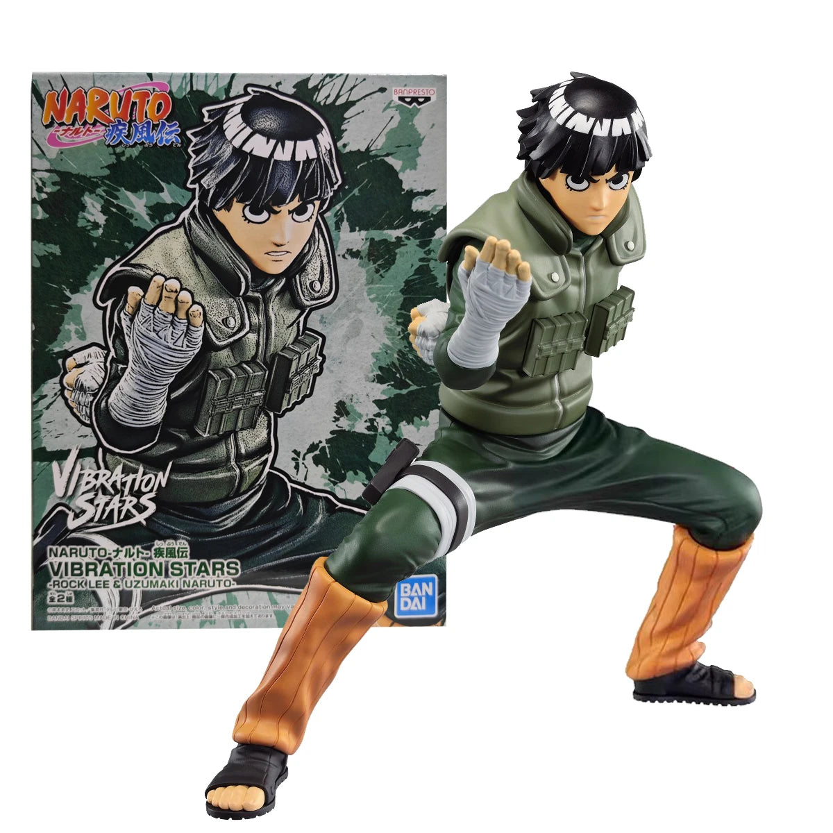 Naruto Shippūden Rock Lee Fighting Stance Statue 15CM