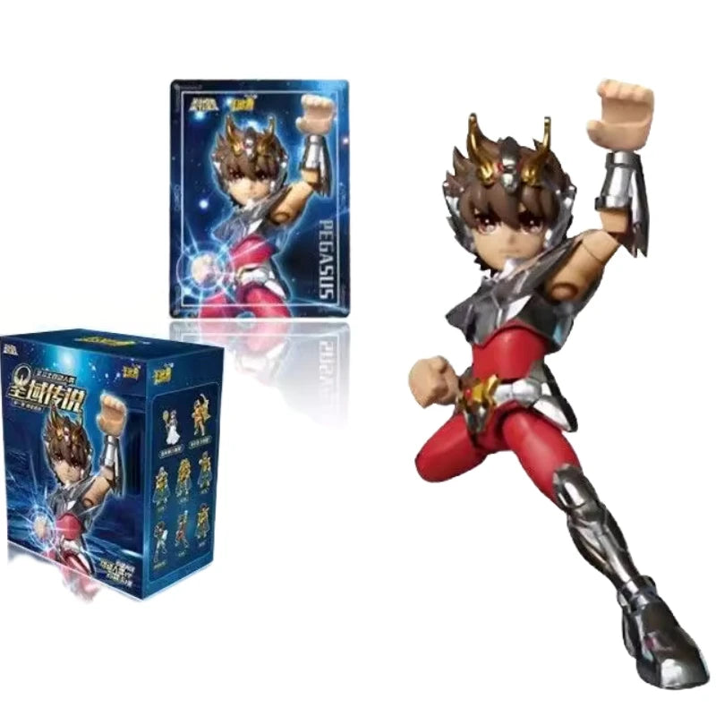 Saint Seiya Building Blocks Sanctuary Legend 1 Pegasus Athena Aries Leo Movable Assembly Model Kit