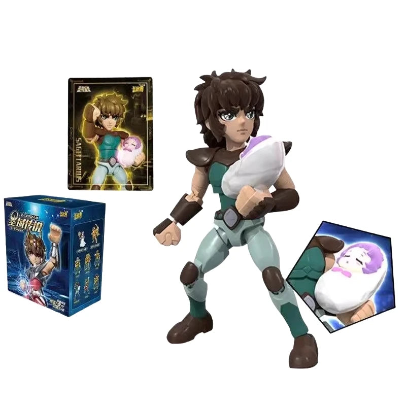 Saint Seiya Building Blocks Sanctuary Legend 1 Pegasus Athena Aries Leo Movable Assembly Model Kit