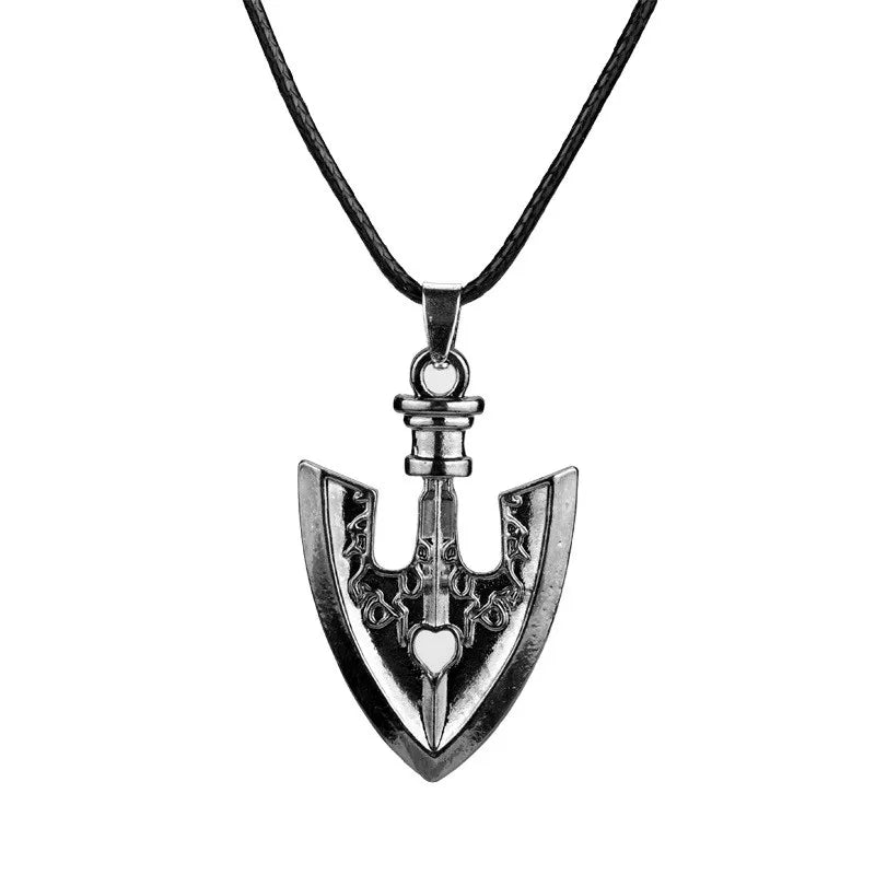 JoJo's Bizarre Adventure Kujo Jotaro Arrow Necklace - Metal Pendant Chain