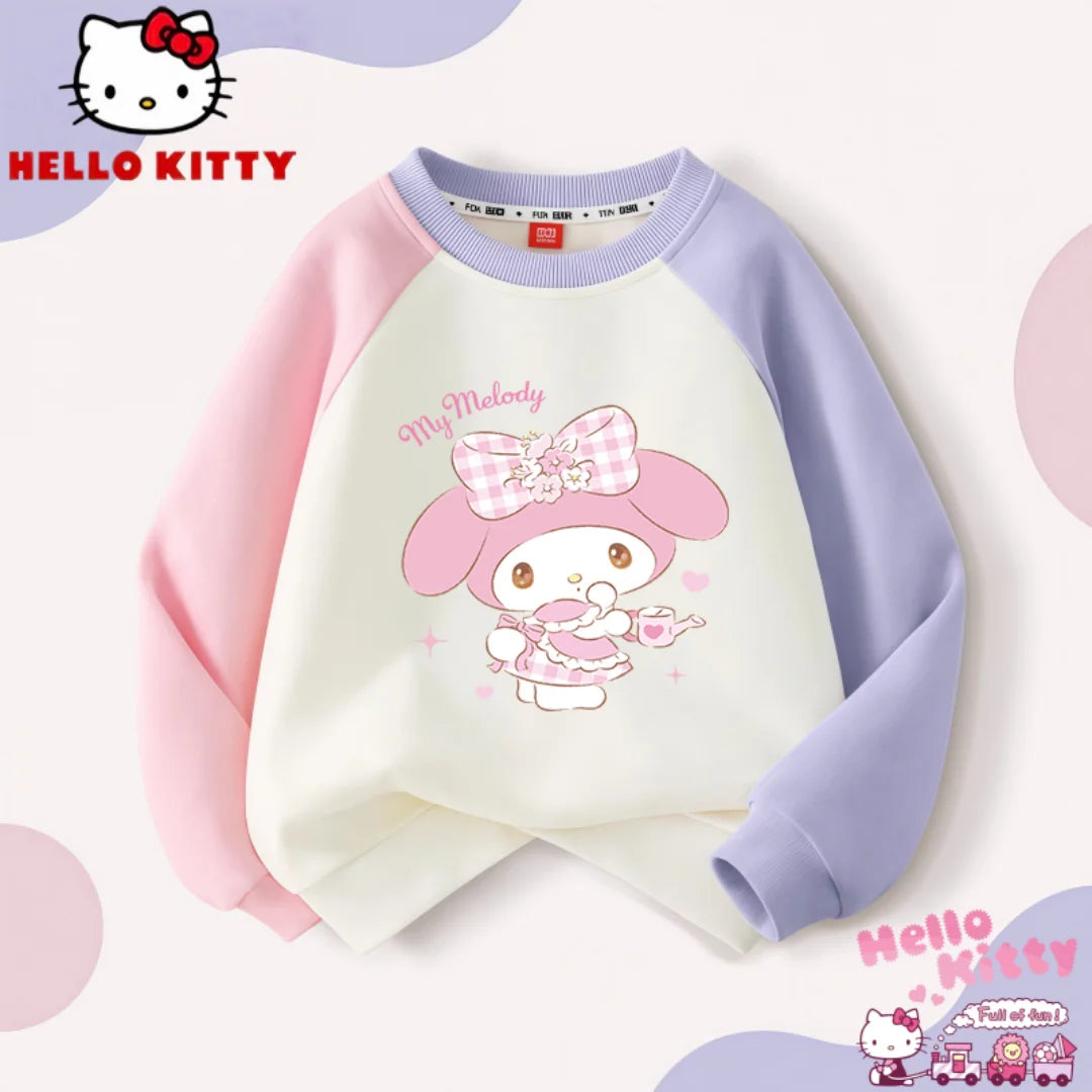 Hello Kitty Girls Pullover Hoodies